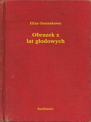 cover image of Obrazek z lat głodowych